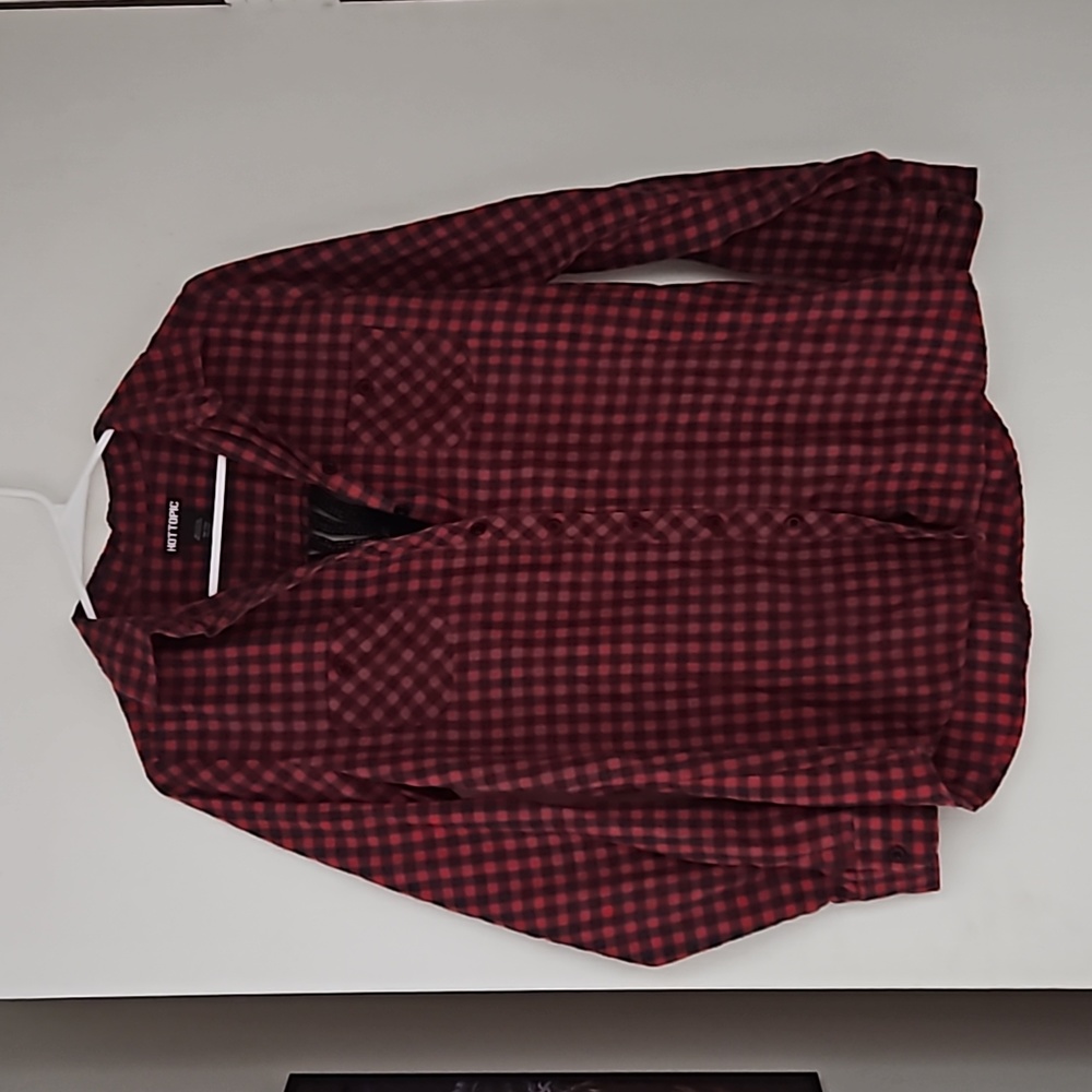 Lace panel Skull flannel
